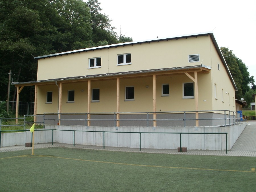 Sportplatzgebäude Frankenberg/Hammertal