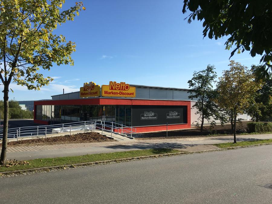 Neubau eines Netto-Marktes in Johanngeorgenstadt 2015