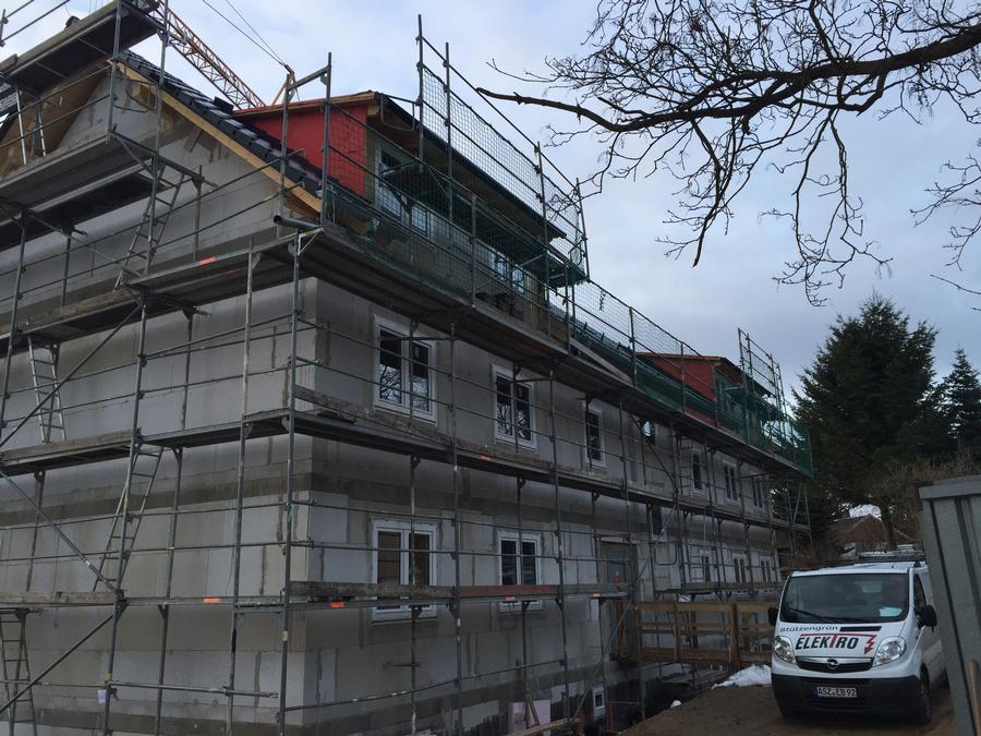 Neubau eines Mehrfamilienwohnhauses in Schönheide 2015-2016