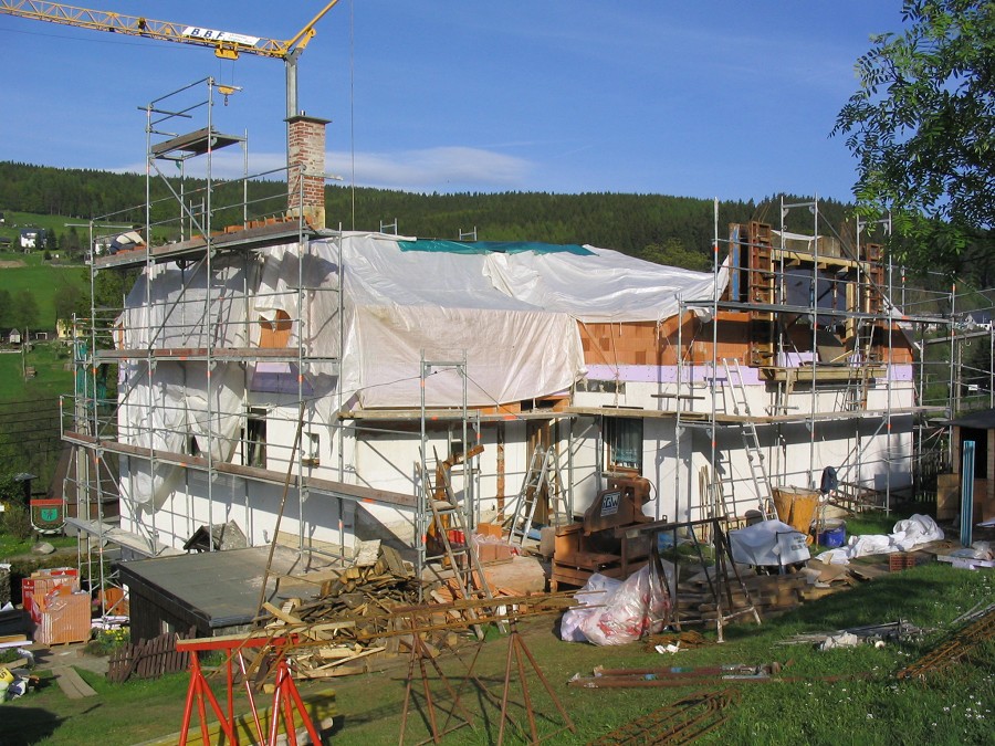 Sanierung und Aufstockung MFH in Rittersgrün