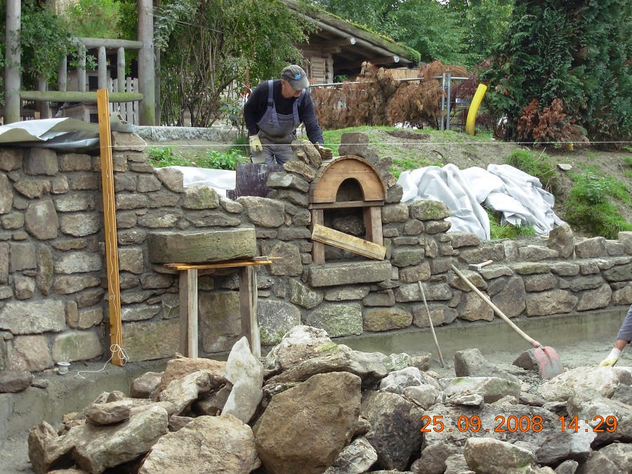 Natursteingestaltungen in Markersbach